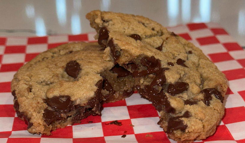 Homemade chocolate chip cookie best cookie in boise