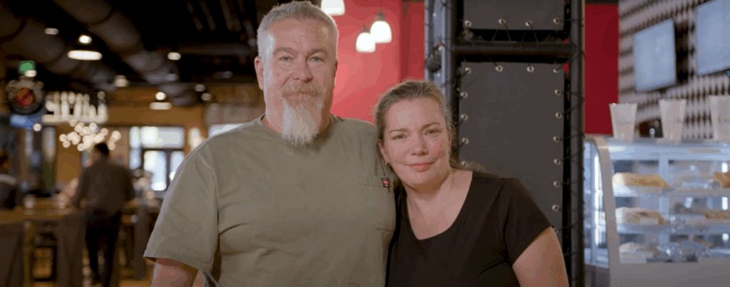 dedicated owners of Poppy Seed, Mitch and Leanne Meade